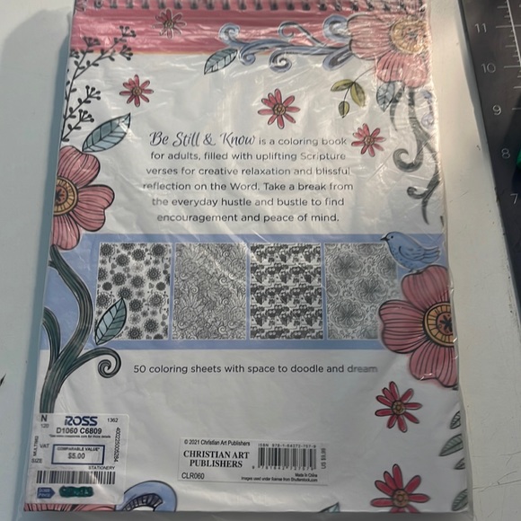 Be Still and Know:  coloring book - Picture 2 of 2